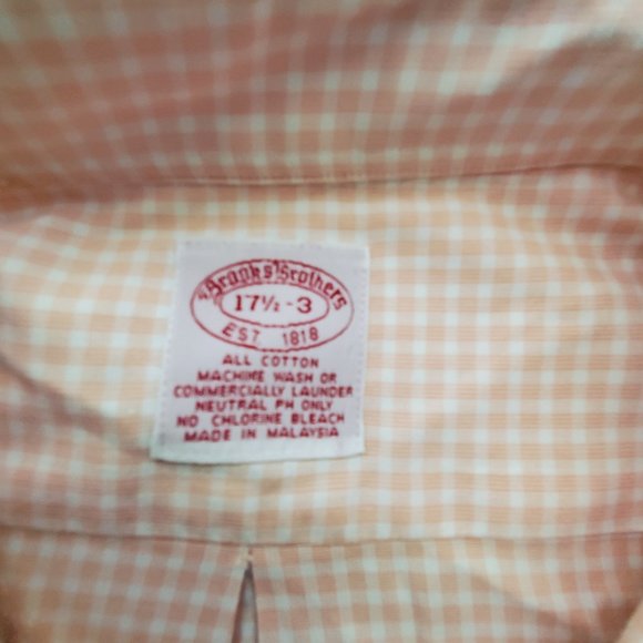 Brooks Brothers Button-Down Dress Shirt Size XL - Picture 4 of 6